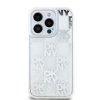 DKNY DKHCP15LLCPEPT iPhone 15 Pro6.1 biały/white hardcase Liquid Glitter Multilogo
